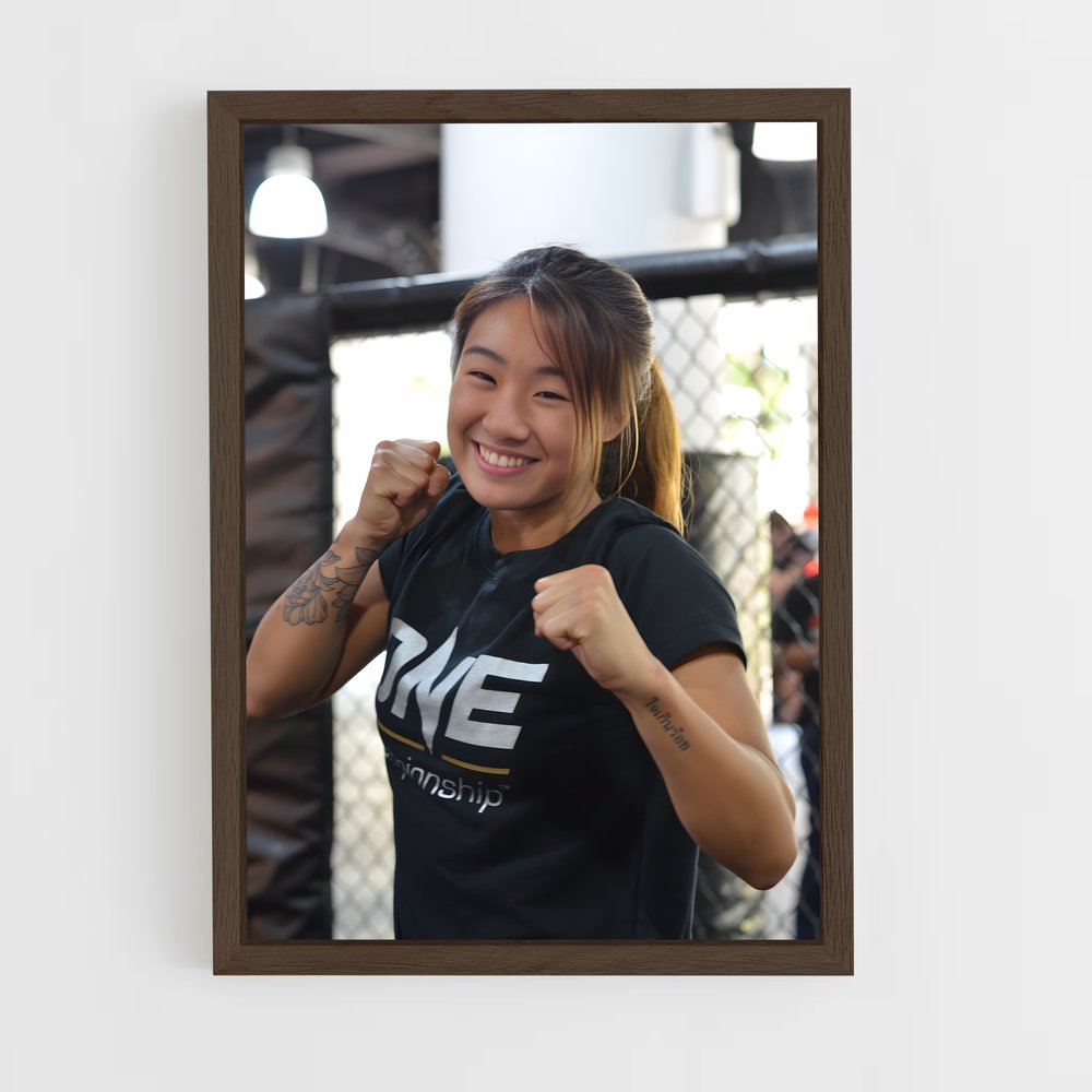 Poster Angela lee – affiche MMA (vue 5)